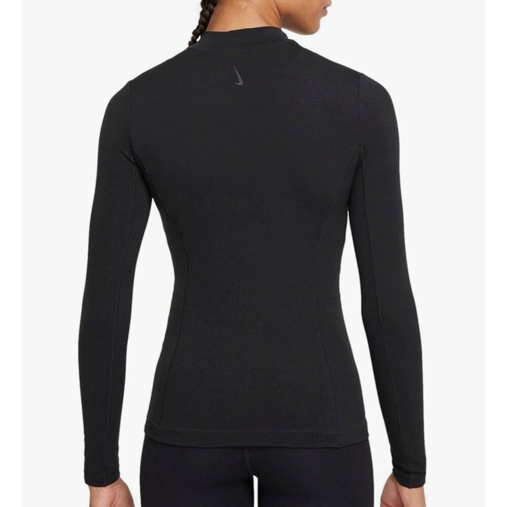 Nike Yoga Luxe Dri-FIT Women's Full-Zip Jacket, Size XS Smoke Gray /Black - Picture 13 of 16